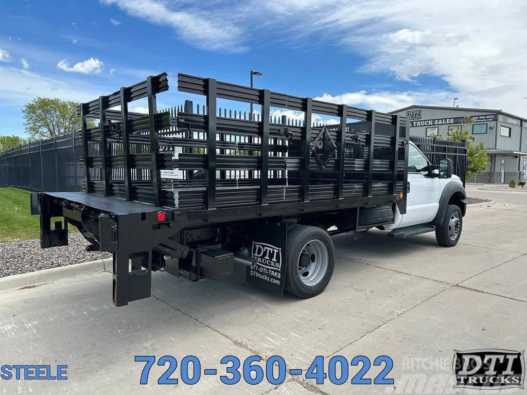 Ford F450 XL Super Duty 12ft Flatbed With 2,000lb Lift  Flatbed / Dropside trucks