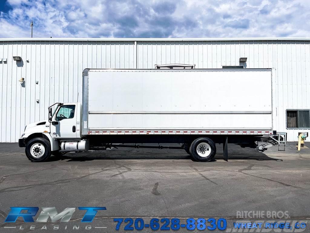 International MV607 26' Box Truck, Lift Gate & Ramp Box trucks