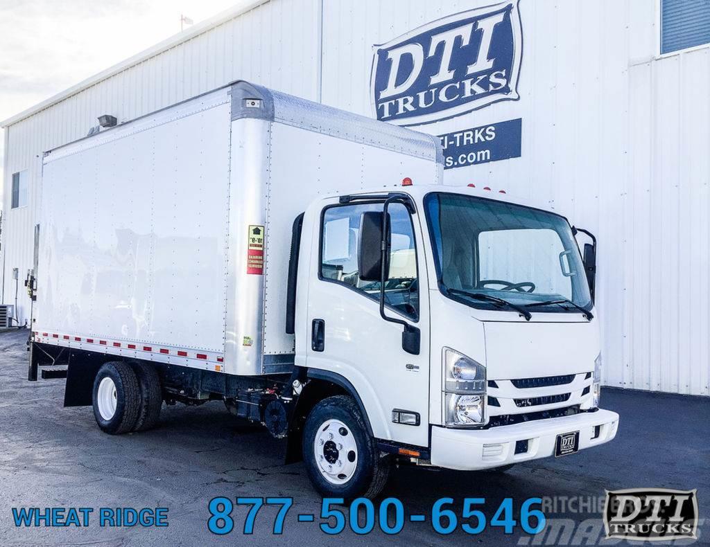 Isuzu NPR 14'L Box Truck, Gas, Auto Transmission, 1,600  Box trucks