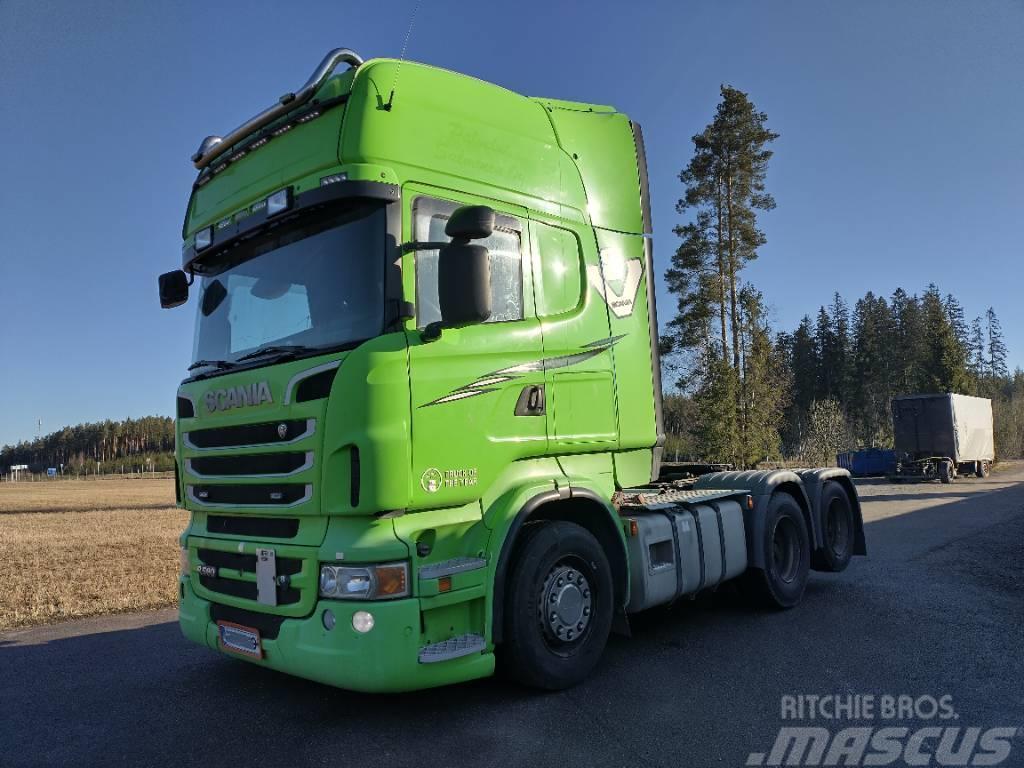 Scania R560 6x2 takateliveturi Prime Movers