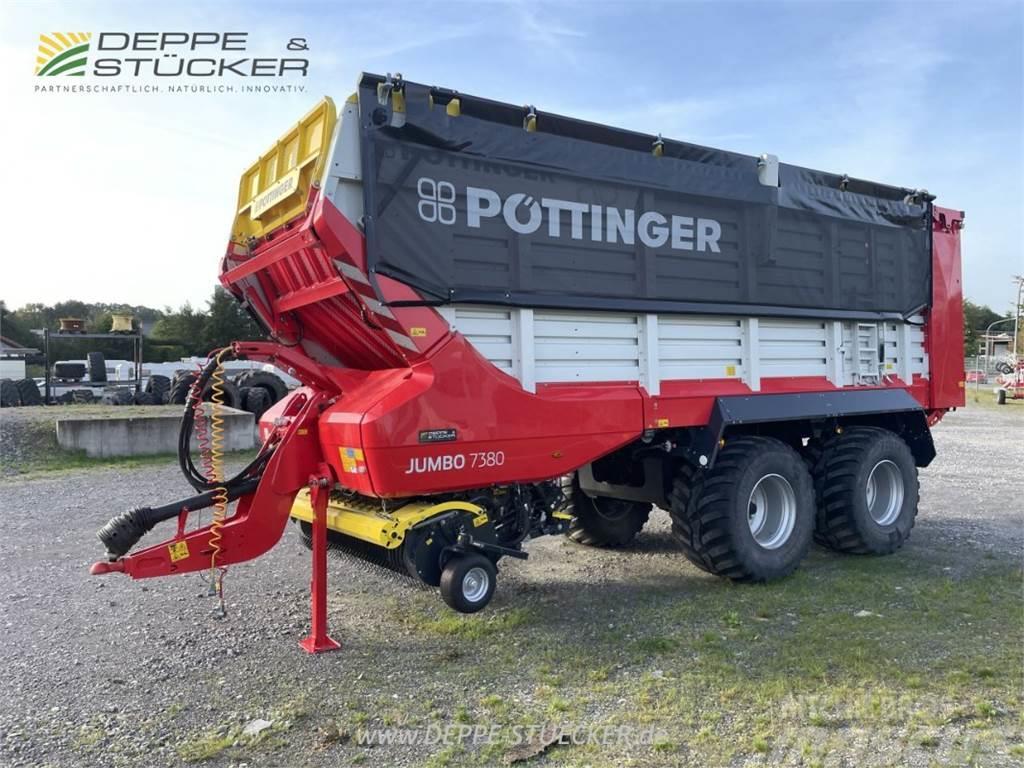 Pöttinger Jumbo 7380 Self-loading trailers