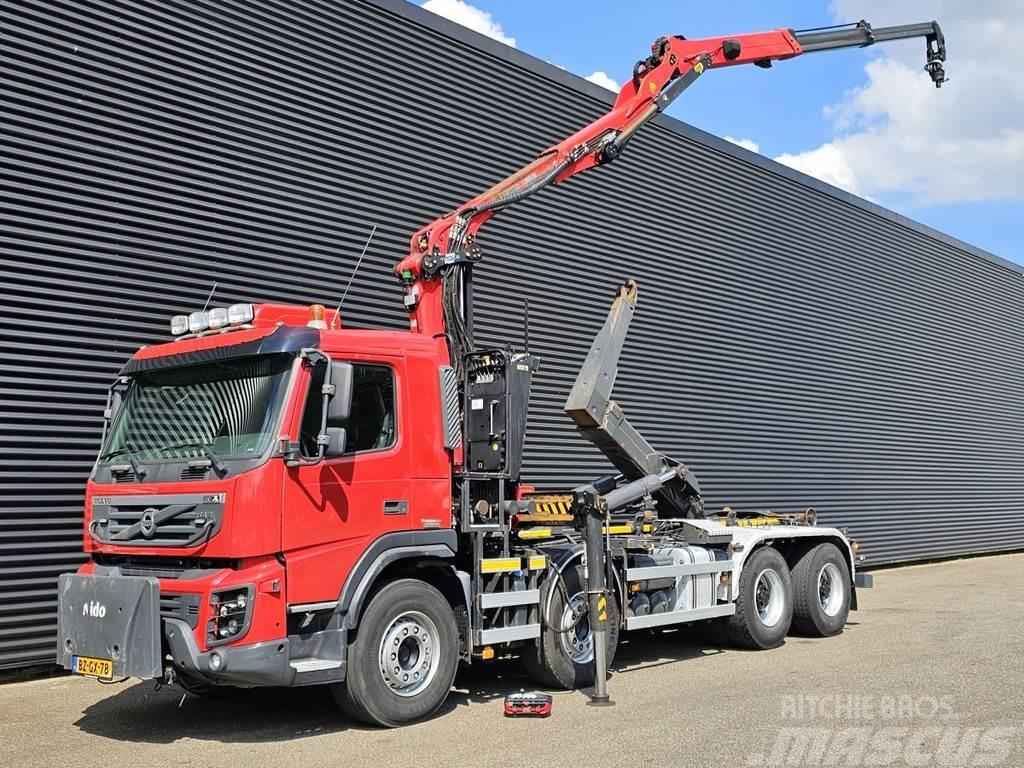 Volvo FMX 420 / PALFINGER EPSILON / 30T HOOKLIFT Truck mounted cranes