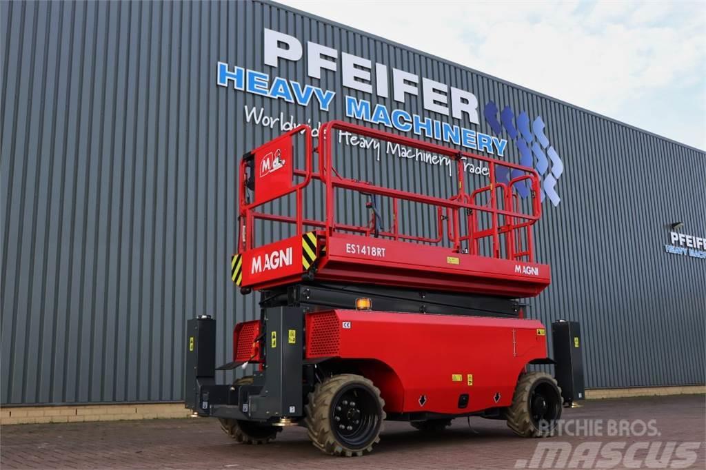 Magni ES1418RT New And Available Directly From Stock, El Scissor lifts