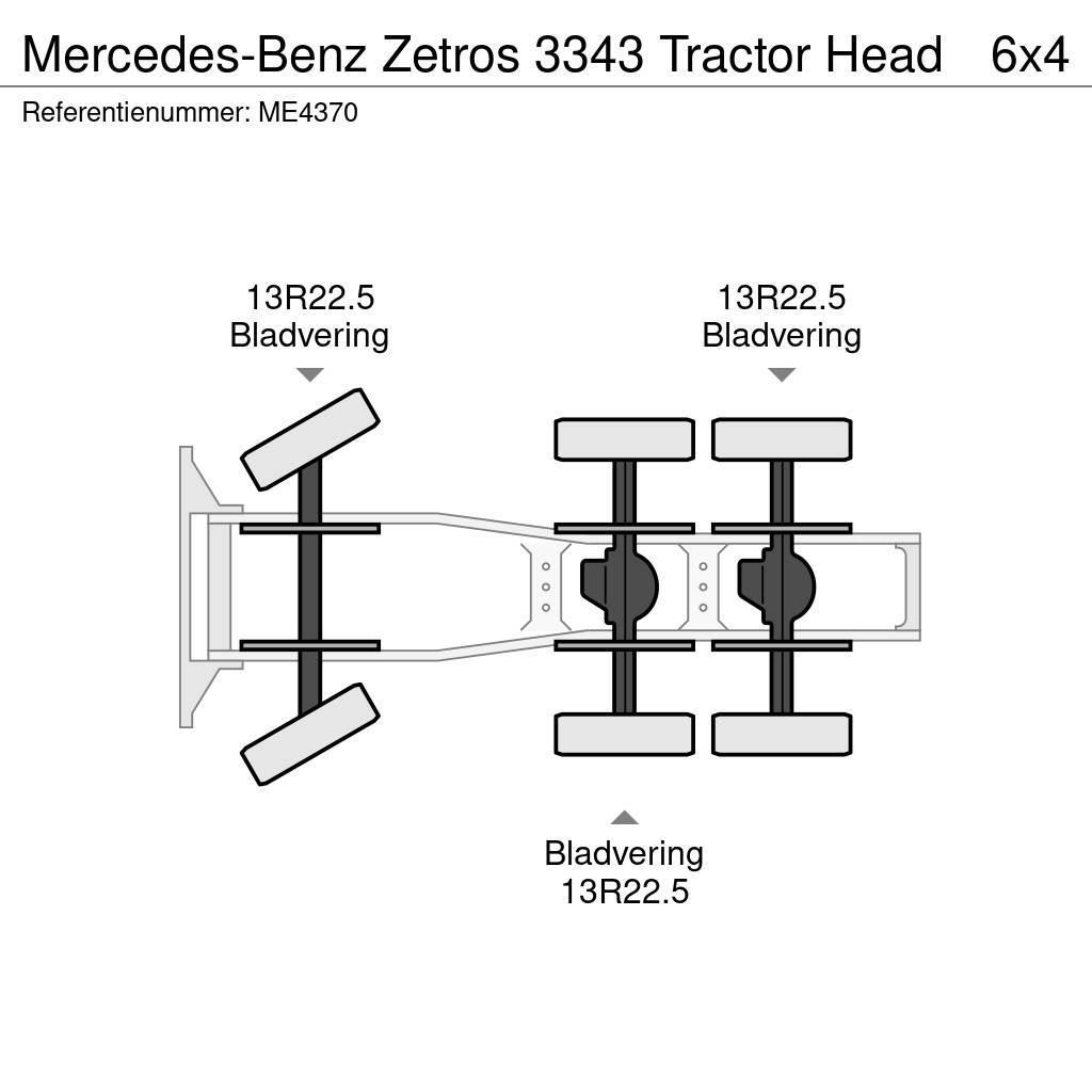 Mercedes-Benz Zetros 3343 Tractor Head Prime Movers