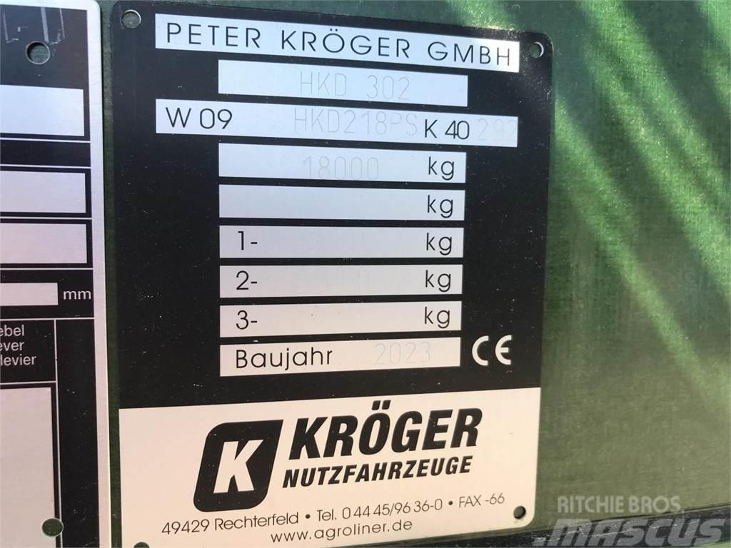Kröger HKD 302 Tipper trailers