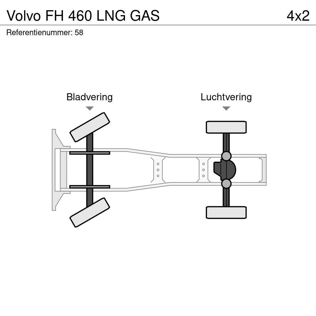 Volvo FH 460 LNG GAS Prime Movers