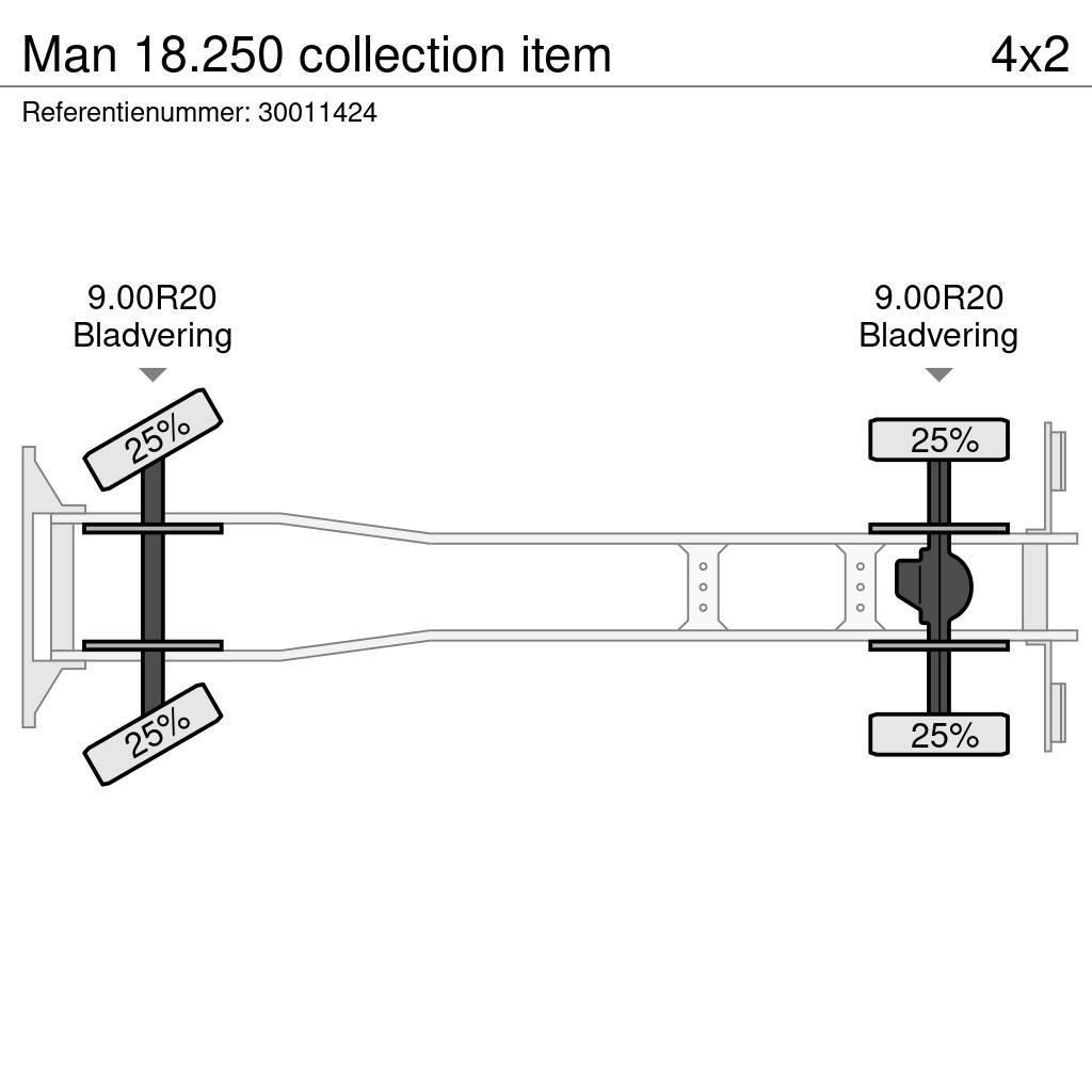 MAN 18.250 collection item Truck mounted cranes