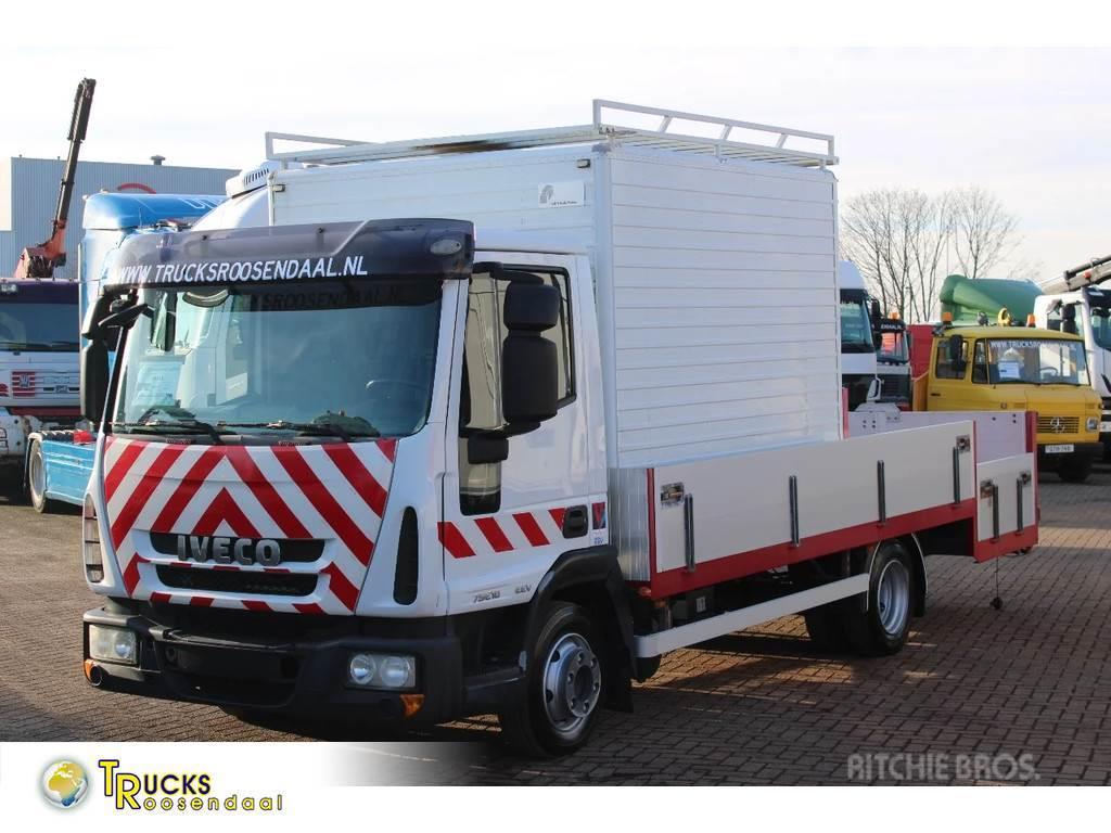 Iveco Eurocargo 75e18 + EURO 5 eev + manual + BE apk 07- Box trucks