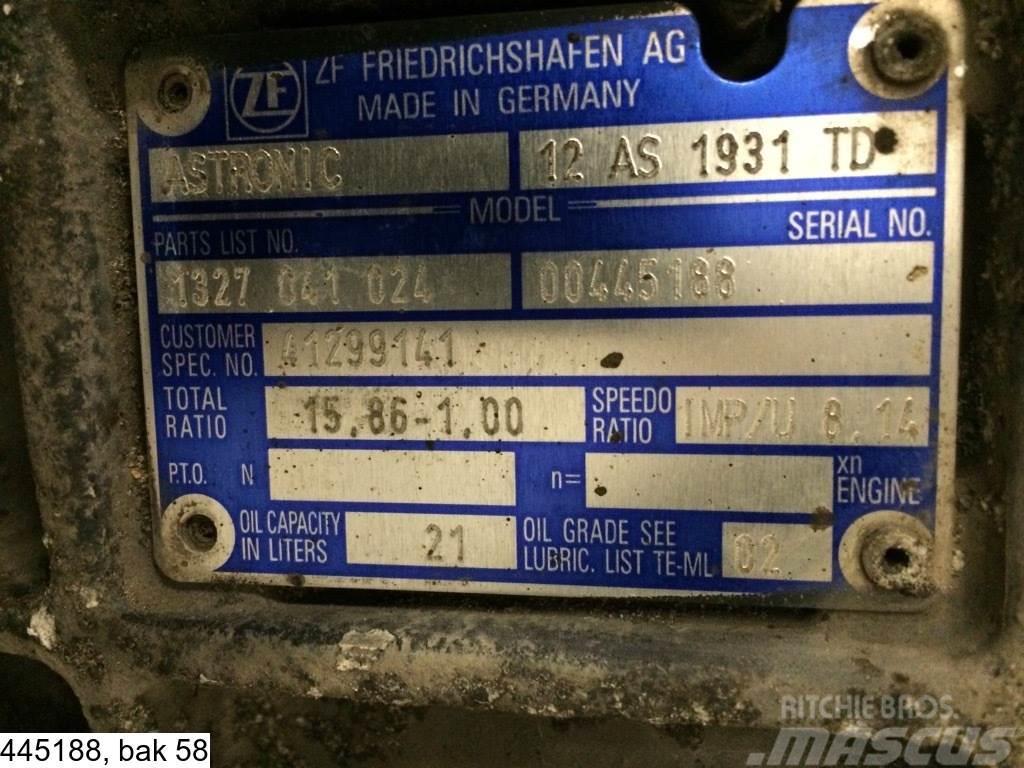 ZF ASTRONIC, 12 AS 1931 TD, Automatic, Retarder Gearboxes