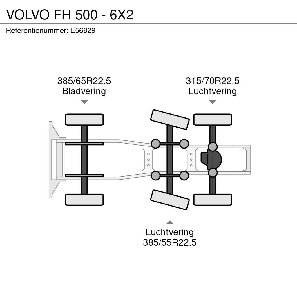 Volvo FH 500 - 6X2 Prime Movers