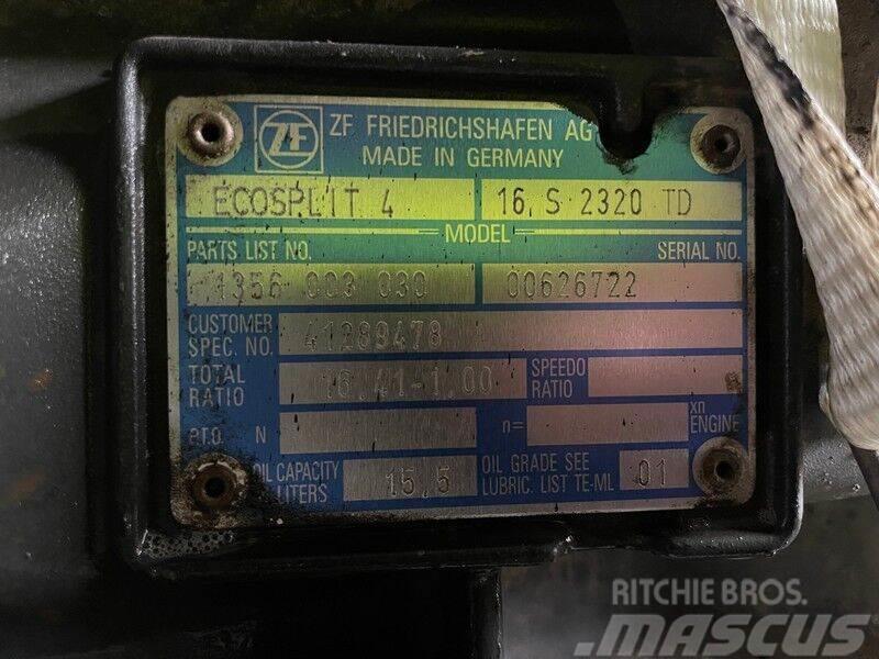 Iveco 16 S 2320 TD MANUALA FARA RETARDER R=16,41-1,00 Gearboxes