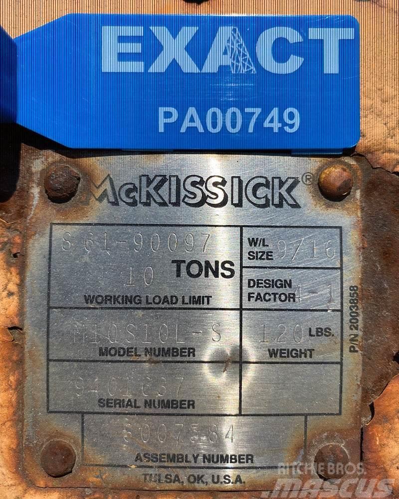  McKissick M10S10L-S Crane parts and equipment