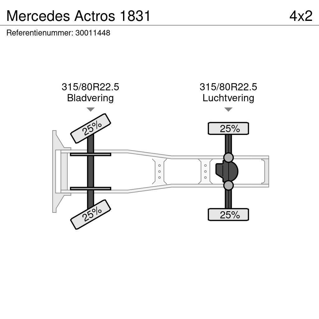 Mercedes-Benz Actros 1831 Prime Movers