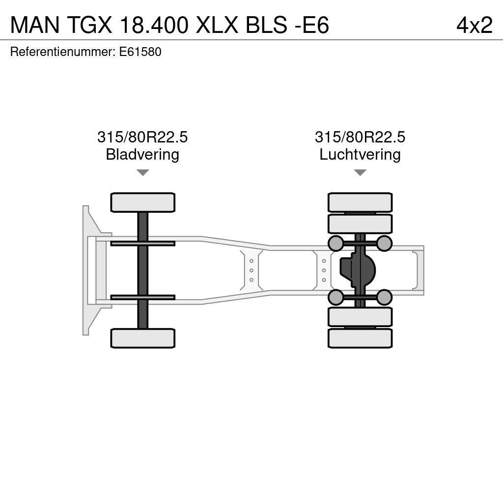 MAN TGX 18.400 XLX BLS -E6 Prime Movers