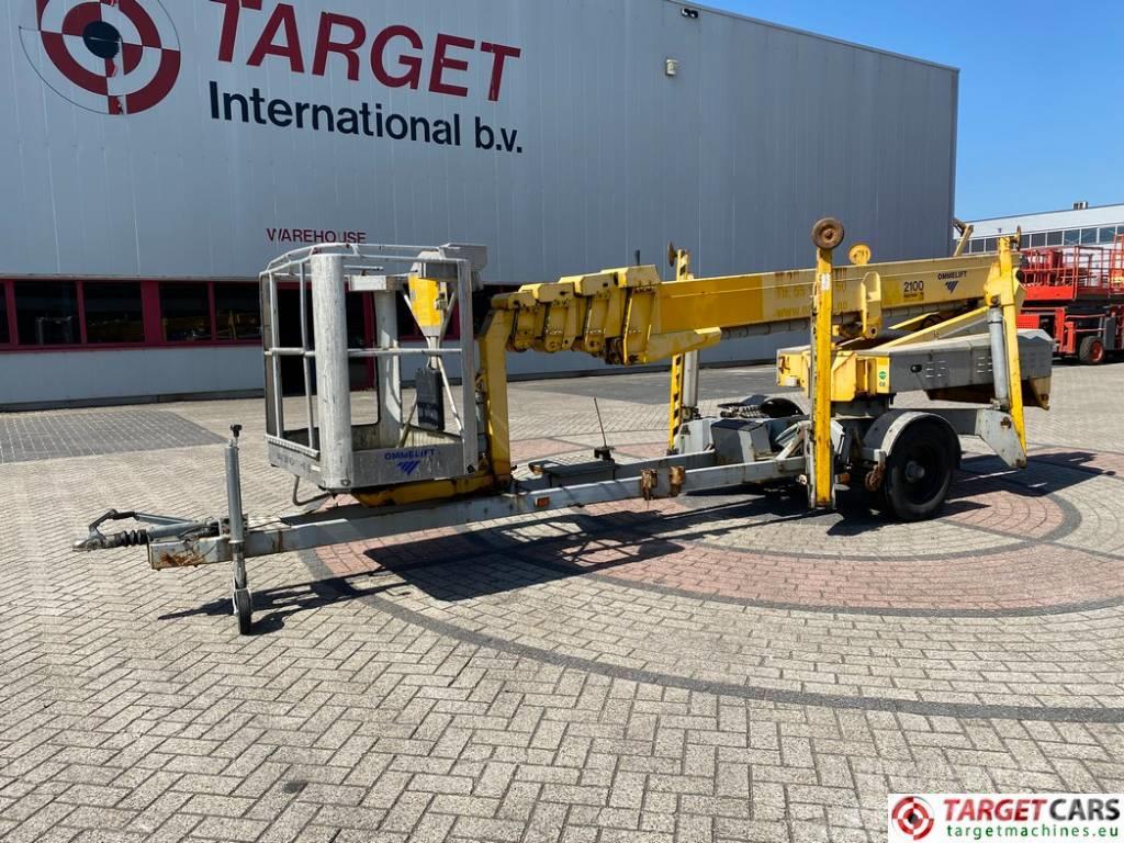 Ommelift Omme 2100EBZ Tow Boom Telescopic Lift 2110cm Trailer mounted platforms