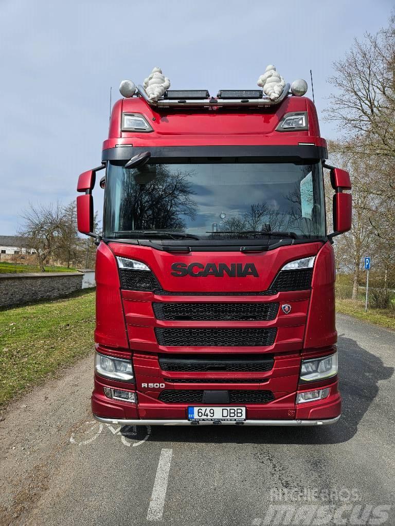 Scania R 500 Timber trucks