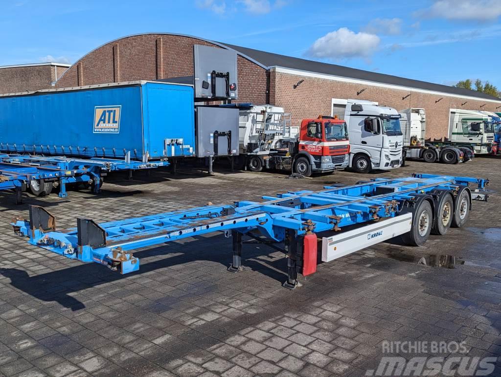 Krone SD 27 3-Assen BPW - LiftAxle - DiscBrakes - 5430kg Container semi-trailers