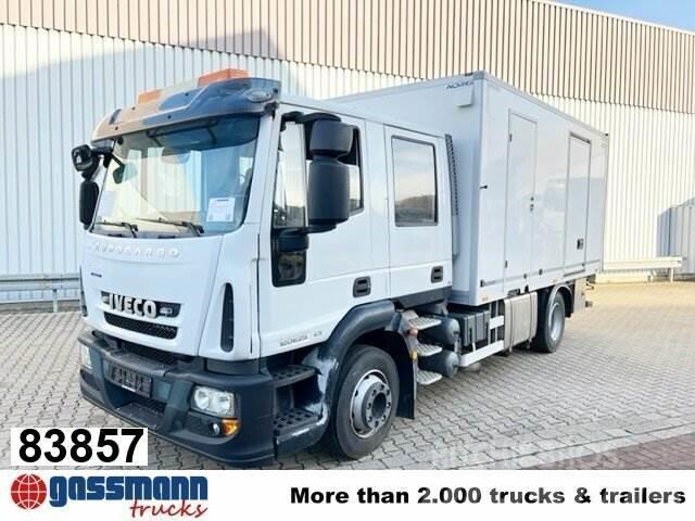 Iveco EuroCargo 120E25 4x2 Doka mit 1000kg LBW Box trucks