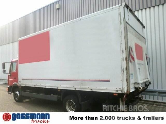 MAN L35 10.163 4x2 eFH./NSW/Radio/Dachspoiler Box trucks
