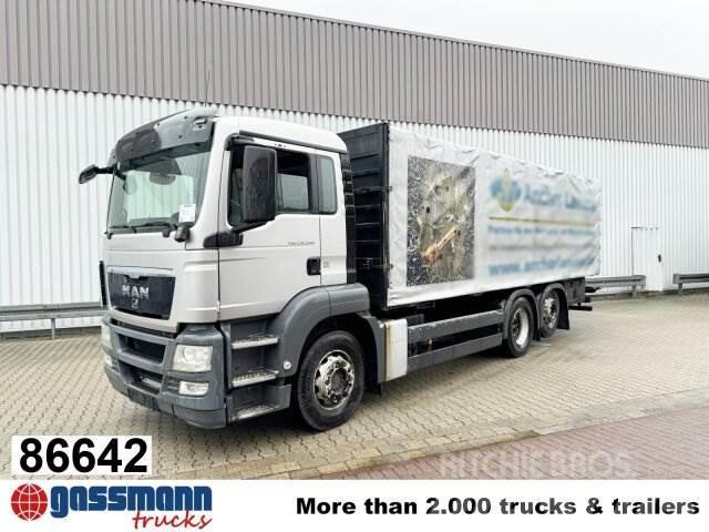 MAN TGS 26.360 6X2-2 BL, Liftachse Flatbed / Dropside trucks