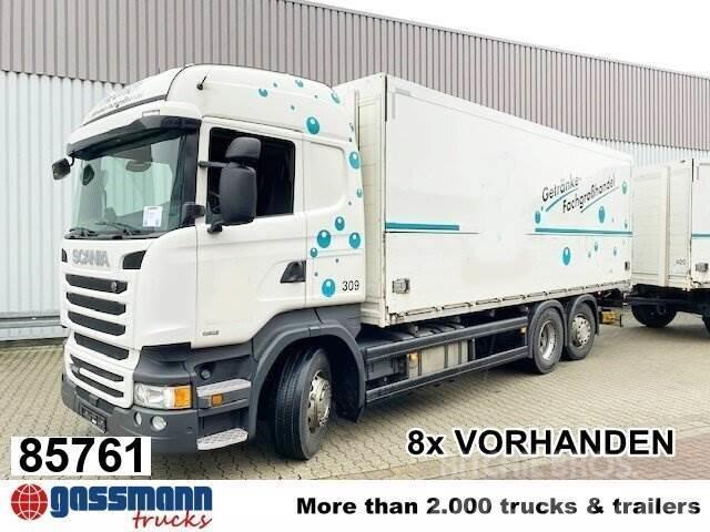 Scania R450 LB 6x2-4 Getränkekoffer, Retarder, Box trucks
