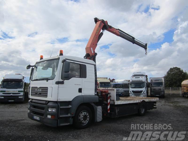 MAN TGA Truck mounted cranes