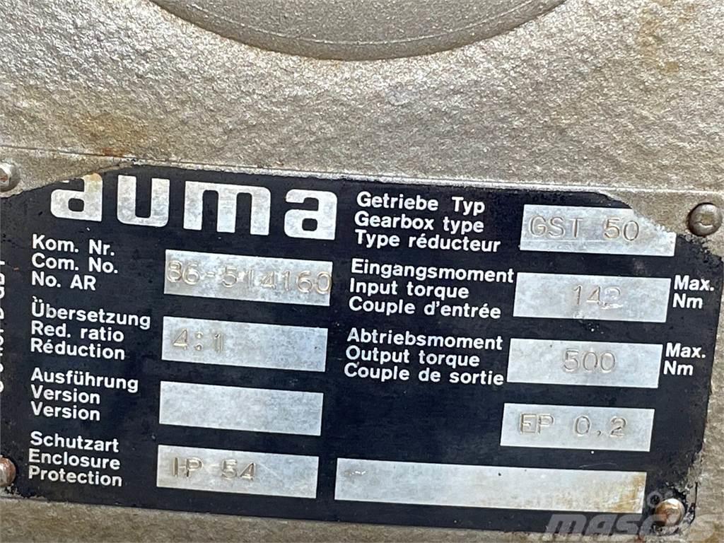 Auma Type GST50 variabel gear Gearboxes
