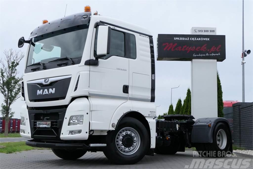 MAN TGS 18.500 / LOW CAB / 4X4 - HYDRODRIVE / EURO 6/ Prime Movers