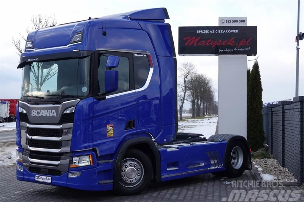 Scania R 450 / RETARDER / OPONY 100 % / EURO 6 / 2018 R Prime Movers