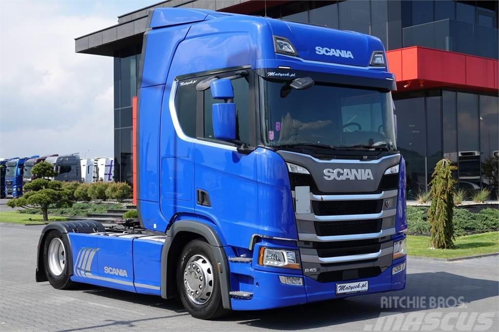 Scania R 450 / RETARDER / LEDY / OPONY 100 % / EURO 6 / 2 Prime Movers