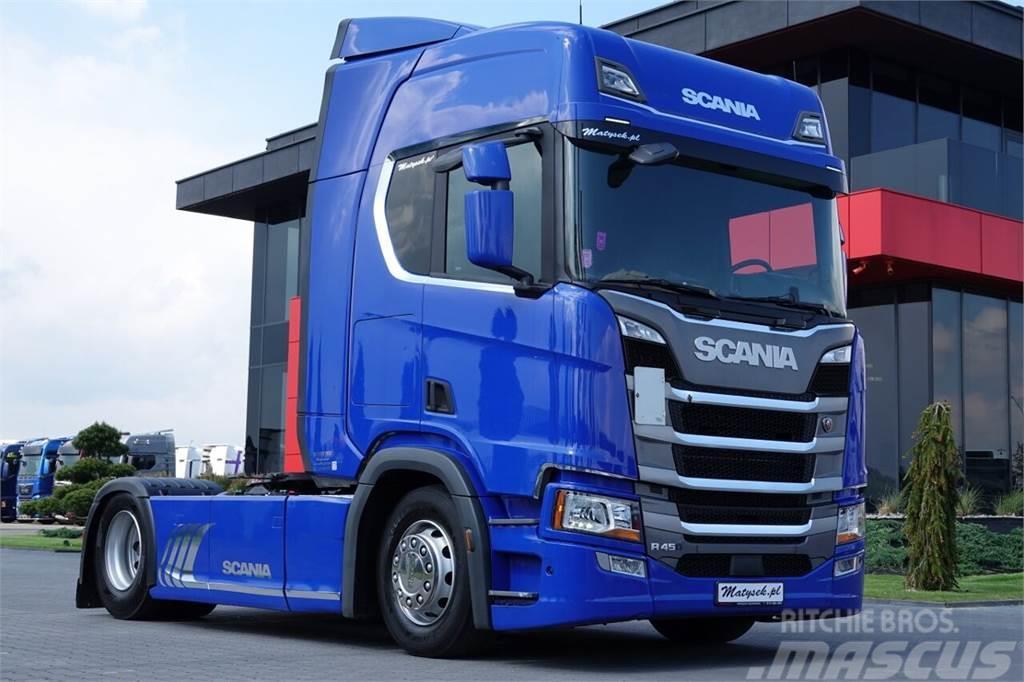 Scania R 450 / RETARDER / LEDY / OPONY 100 % / EURO 6 / 2 Prime Movers