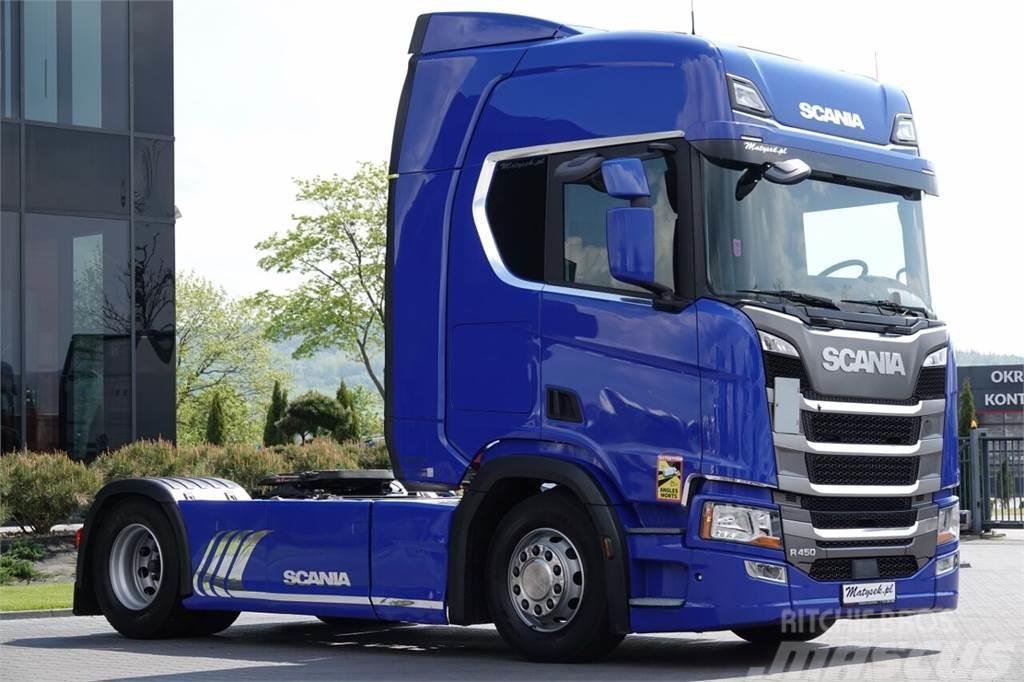 Scania R 450 / RETARDER / NOWY MODEL / 2018 ROK Prime Movers