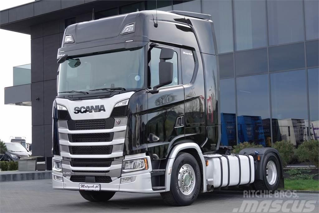 Scania S 450 / RETARDER / KOMPRESOR DO WYDMUCHU MHS 1100  Prime Movers