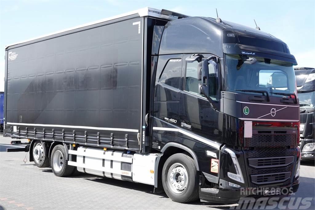 Volvo FH 460 / XXL / 6x2 / FIRANKA - 7,75 m / 3 osiowy / Curtain sider trucks