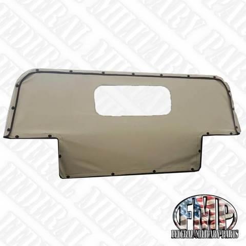  3-Part Humvee Canvas Kit (Rear Curtain Soft Top R Pick up/Dropside