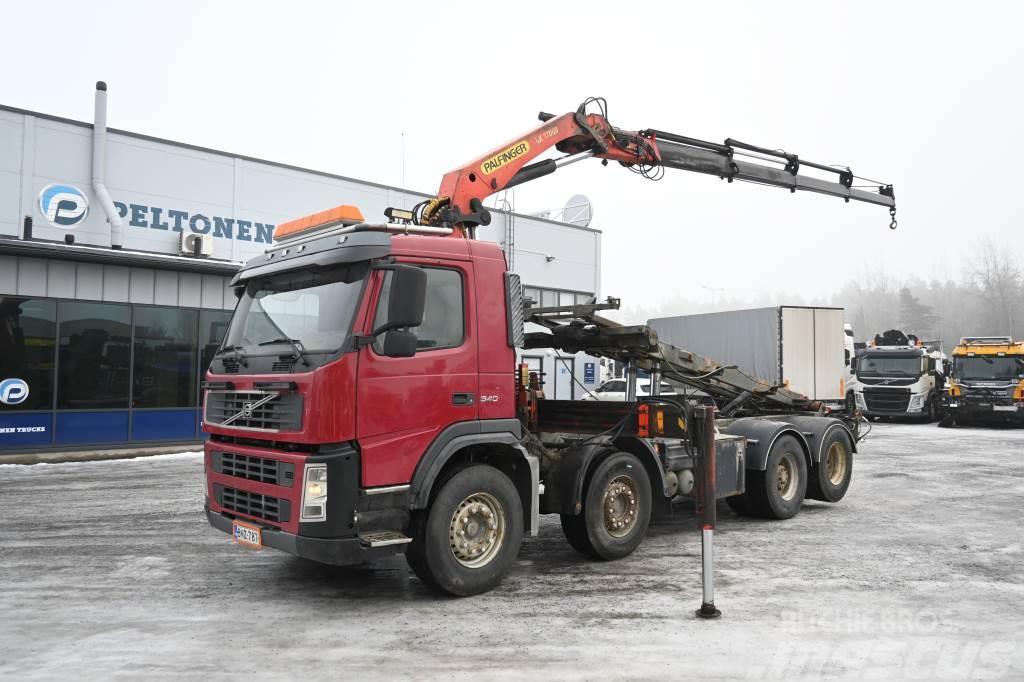 Volvo FM 8x2 Palfinger Truck mounted cranes