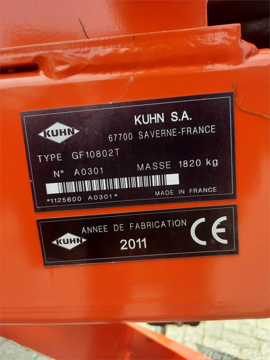 Kuhn GF10802T schudder Farm machinery