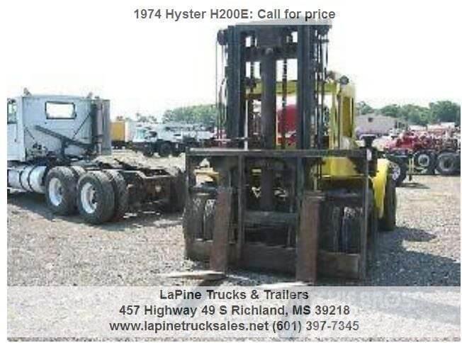 Hyster H200E Other