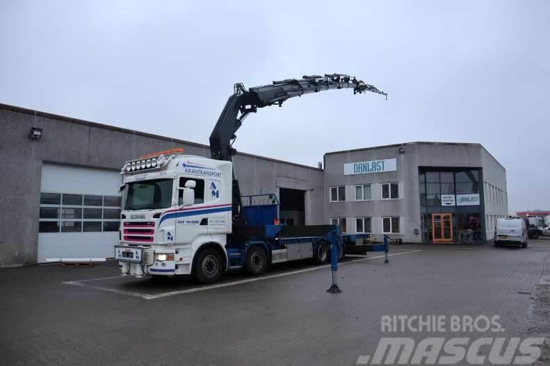 Scania R 480 Truck mounted cranes