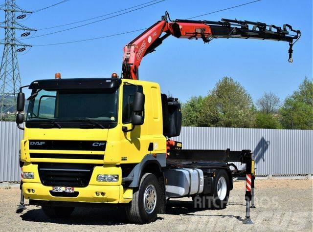 DAF CF 85.410 Sattelzugmaschine+KRAN * TOP Truck mounted cranes