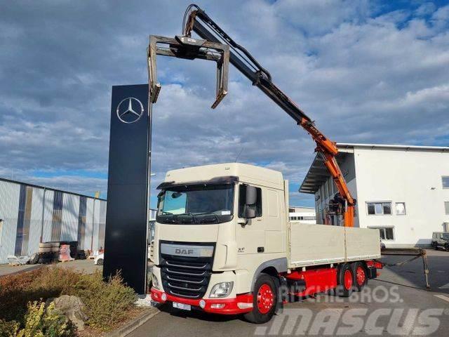 DAF XF 440 6x2 Pritsche Kran Atlas 145.2-A12 Truck mounted cranes