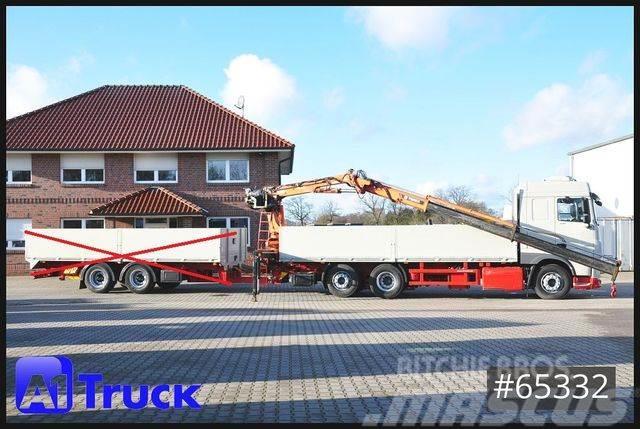 DAF XF 440, Baustoff, Terex 145.2 Truck mounted cranes
