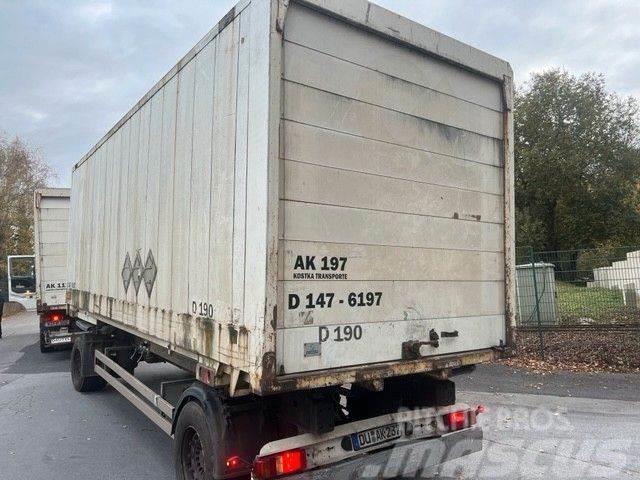Krone Lafette AZW mit Tüv bis11/23 sofort verfüg Container trailers