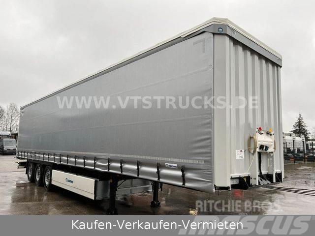 Krone Profi Liner Liftachse Paletten Kiste Edscha Curtain sider semi-trailers