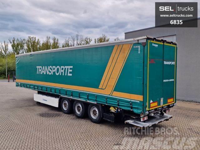Krone SD / Hubdach / EDSCHA / Ladebordwand / Liftachse Curtain sider semi-trailers