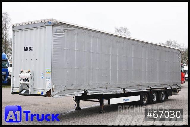 Krone SD, Liftachse, Getränke, 2900mm innen, VDI 2700 Curtain sider semi-trailers