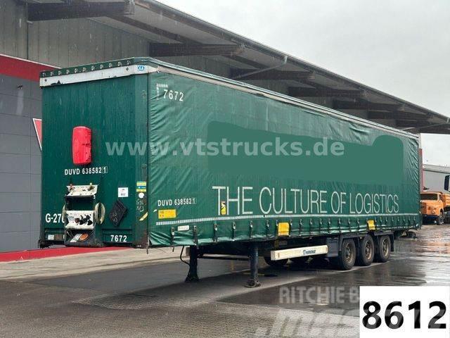 Krone SD Pritsche + Plane Edscha-Verdeck Curtain sider semi-trailers