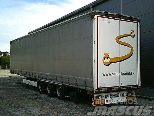Krone SDP 27 MEGALINER Hubdach,LIft Achse Curtain sider semi-trailers