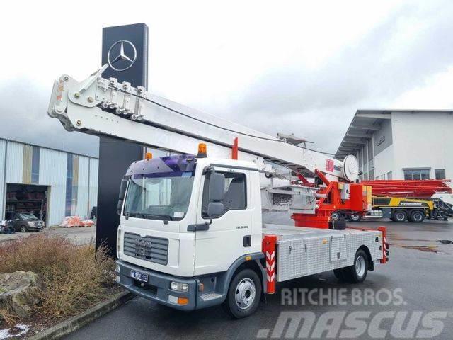 MAN TGL 8.180 4x2 Dachdecker-Kran Klaas K26/34TS Truck mounted cranes