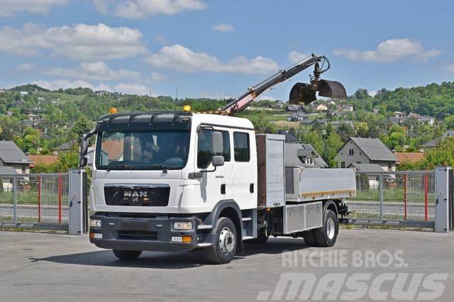 MAN TGM 15.250* Kipper 3,80m*FASSI M30 A12* TOP Truck mounted cranes